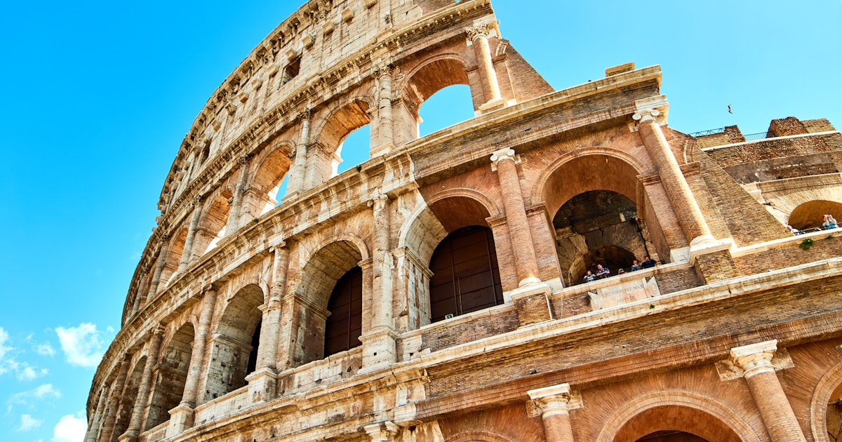 Authentic Italian neighborhood street scene - avoid tourist traps